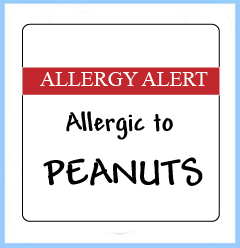 Allergy Alert Labels